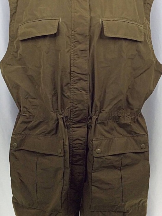 Athleta Tops - Athleta Olive Green Utility Vest-Womens plus